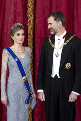 Gala Dinner  für Präsident Santos, Madrid
