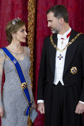 Gala Dinner  für Präsident Santos, Madrid
