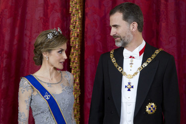 Gala Dinner  für Präsident Santos, Madrid