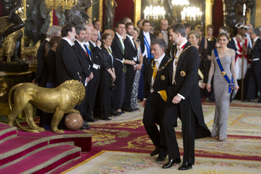 Gala Dinner  für Präsident Santos, Madrid