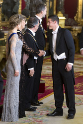Gala Dinner  für Präsident Santos, Madrid