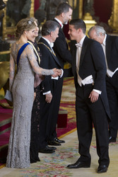Gala Dinner  für Präsident Santos, Madrid