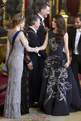 Gala Dinner  für Präsident Santos, Madrid