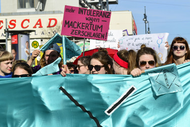 Weltfrauentag Demo, Berlin