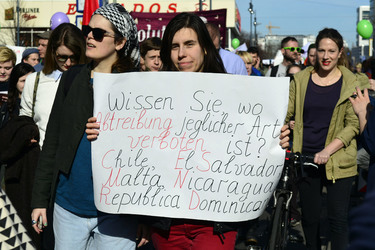 Weltfrauentag Demo, Berlin
