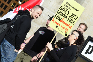 Weltfrauentag Demo, Berlin