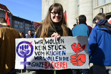 Weltfrauentag Demo, Berlin