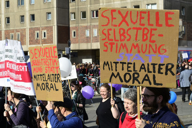 Weltfrauentag Demo, Berlin