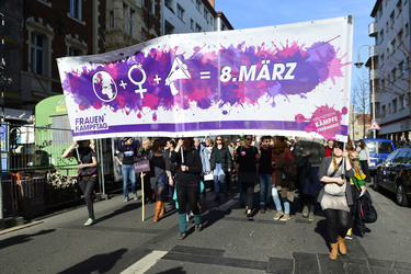 Weltfrauentag Demo, Berlin