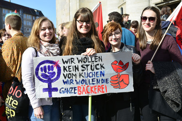 Weltfrauentag Demo, Berlin