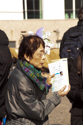 Kazaguruma-Demo zum 4. Jahrestag von Fukushima, Berlin