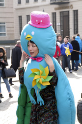 Kazaguruma-Demo zum 4. Jahrestag von Fukushima, Berlin