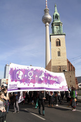 Weltfrauentag Demo, Berlin