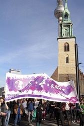 Weltfrauentag Demo, Berlin