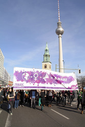 Weltfrauentag Demo, Berlin