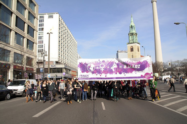 Weltfrauentag Demo, Berlin