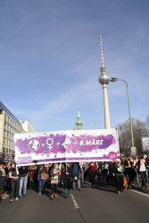 Weltfrauentag Demo, Berlin