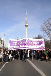 Weltfrauentag Demo, Berlin