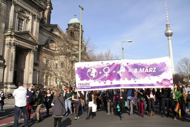 Weltfrauentag Demo, Berlin