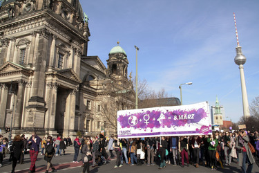 Weltfrauentag Demo, Berlin