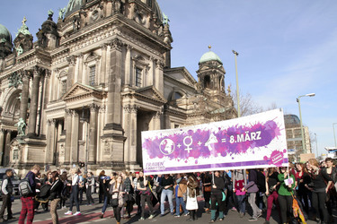 Weltfrauentag Demo, Berlin