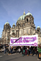 Weltfrauentag Demo, Berlin