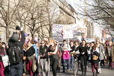 Weltfrauentag Demo, Berlin