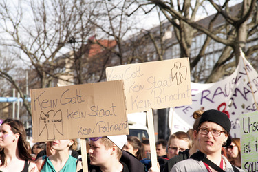 Weltfrauentag Demo, Berlin