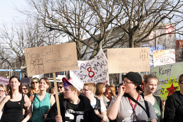 Weltfrauentag Demo, Berlin