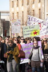 Weltfrauentag Demo, Berlin