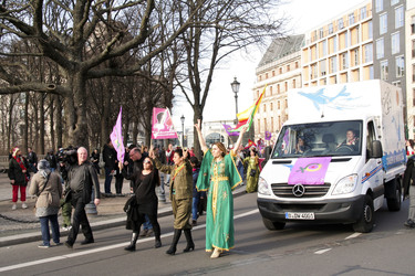 Weltfrauentag Demo, Berlin