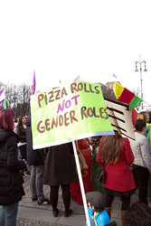 Weltfrauentag Demo, Berlin