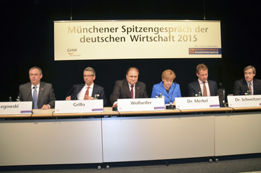 Spitzengespräch der deutschen Wirtschaft 2015, München