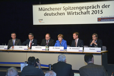 Spitzengespräch der deutschen Wirtschaft 2015, München