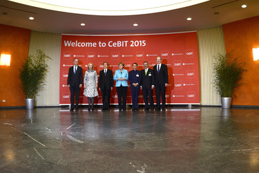Eröffnung der CeBIT 2015, Hannover