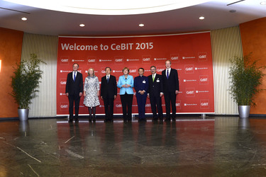 Eröffnung der CeBIT 2015, Hannover