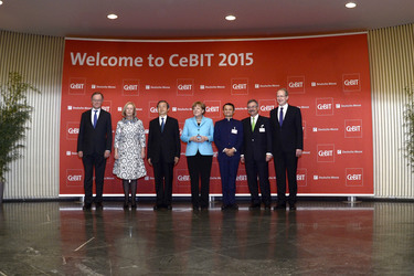Eröffnung der CeBIT 2015, Hannover