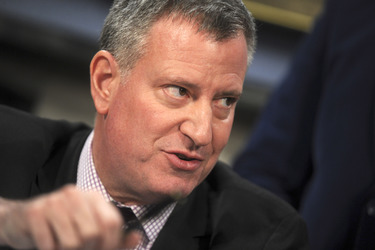 Bill de Blasio, New York