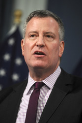 Bill de Blasio, New York