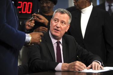 Bill de Blasio, New York