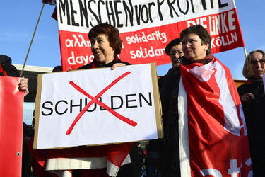 Solidariätsdemo für Griechenland, Berlin
