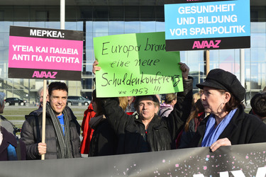 Solidariätsdemo für Griechenland, Berlin