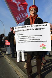 Solidariätsdemo für Griechenland, Berlin