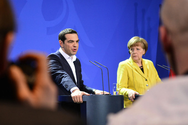 Alexis Tsipras besucht Berlin
