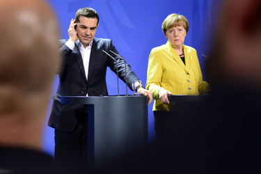 Alexis Tsipras besucht Berlin