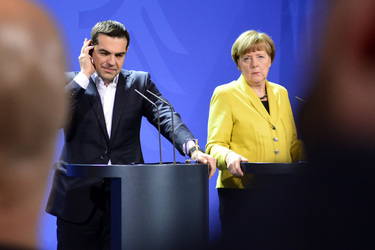 Alexis Tsipras besucht Berlin