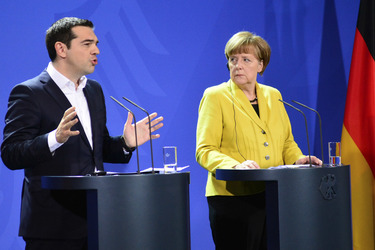 Alexis Tsipras besucht Berlin