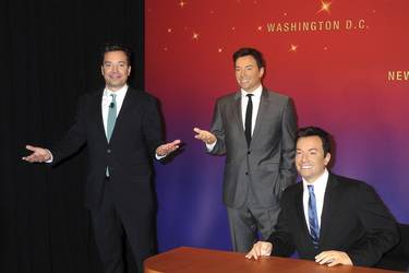 Jim Fallon bei Madame Tussauds, New York