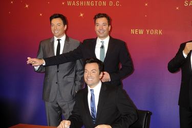 Jim Fallon bei Madame Tussauds, New York
