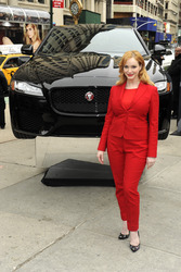 Jaguar 2016 XF Sedan Enthüllung mit Christina Hendricks, New York